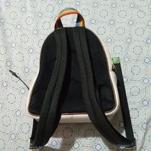 Coach | Bags | Cream And Rainbow Coach Bag Purse Backpack  display picture 1